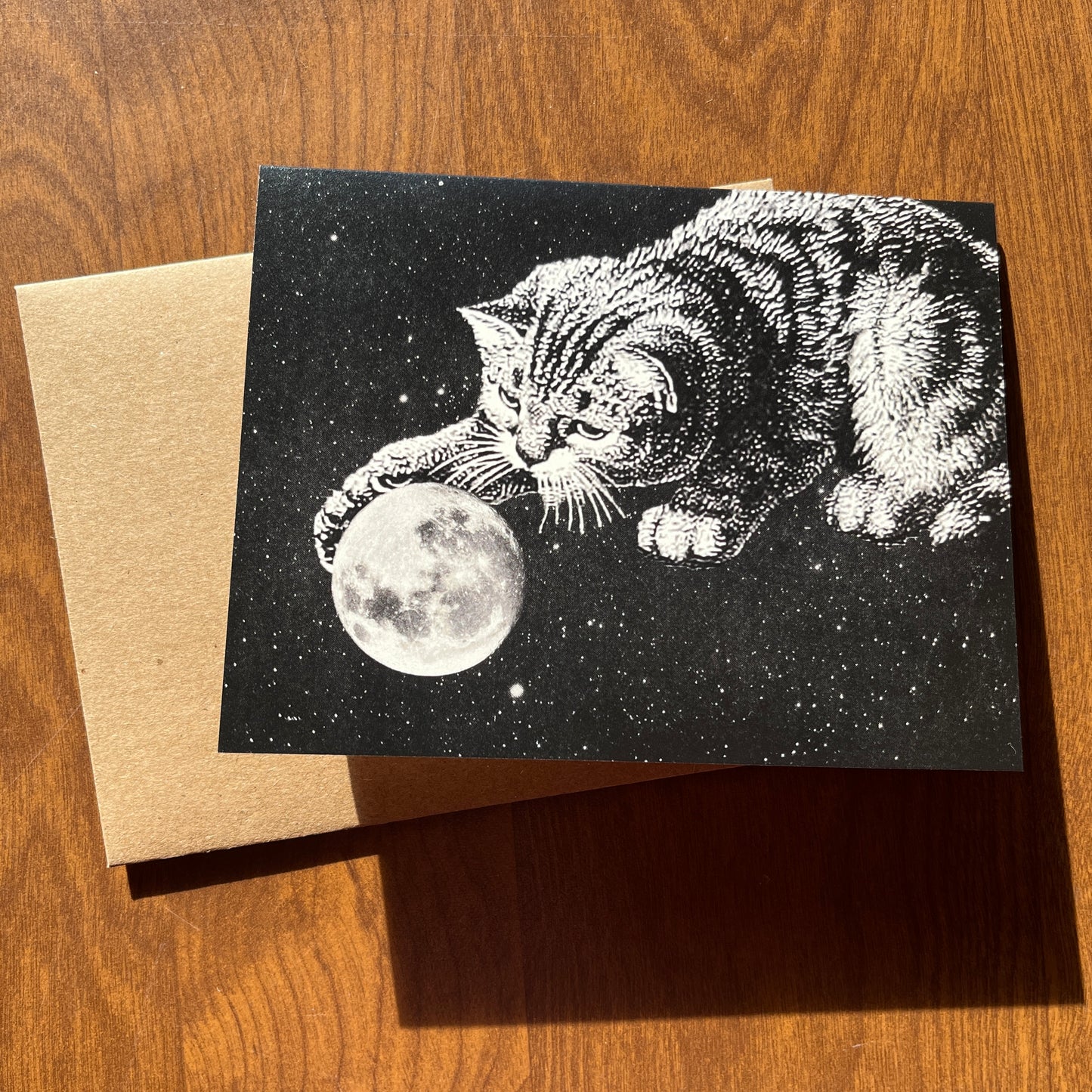 Moon Cat Card