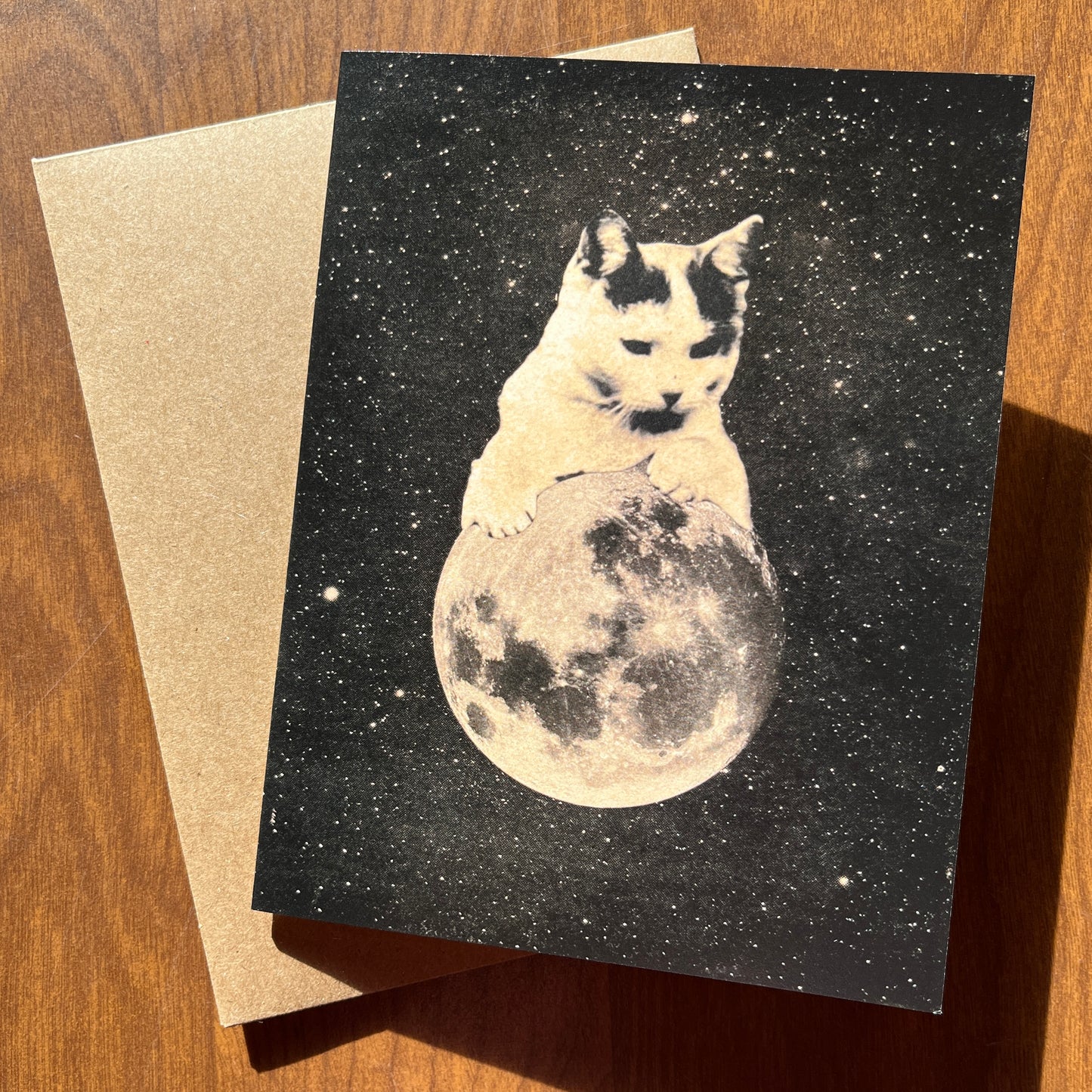 Moon Kitty Card